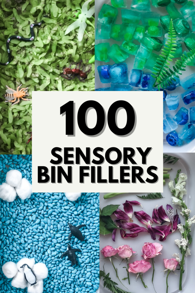 What Can I Put in a Sensory Table? 100 Sensory Bin Fillers! - LOW